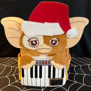 Loungefly Gremlins Gizmo Backpack w/Removable Hat